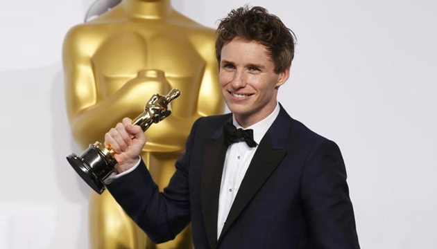 EddieRedmayne Oscars 2015