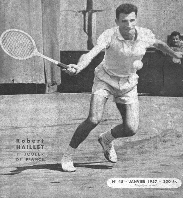 Robert Haillet, numéro 1 français de tennis