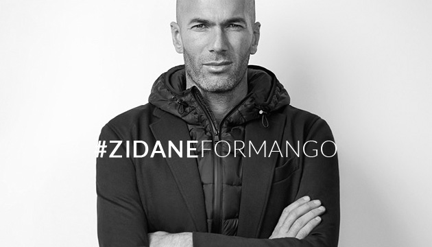 ZInedine Zidane signe chez Mango Man