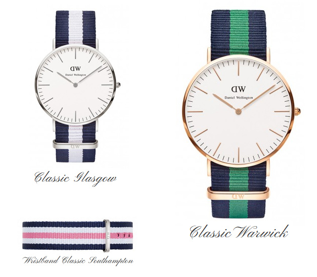 Montres Daniel Wellington weekend