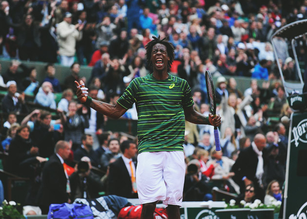 Gaël Monfils Roland Garros 2015